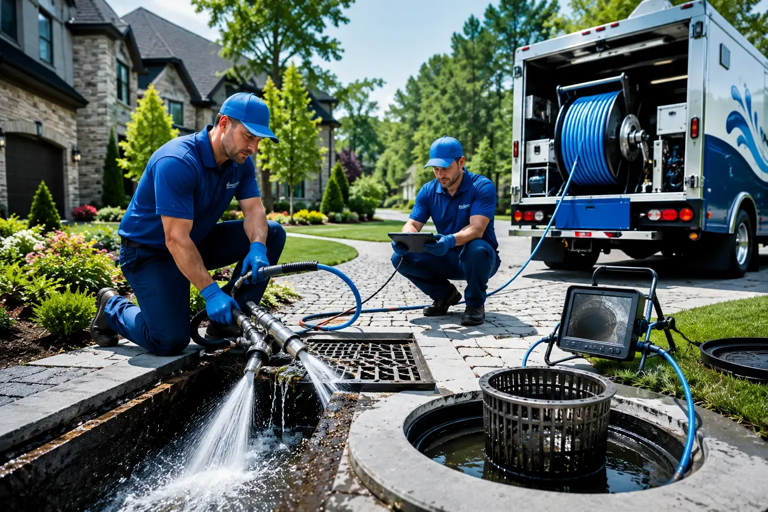 Local outdoor drain cleaning professionals in Newton Grove, NC