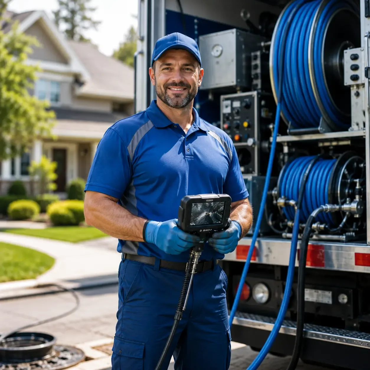 Local outdoor drain cleaning specialists in Newton Grove, NC